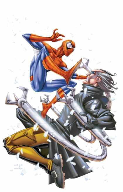 Spider-Man: Doctor Octopus Out Of Reach 2 - Robotic Hands - Spiderman - Doctor - Boots - White Hair