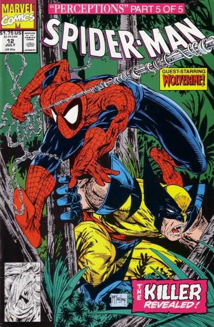 Spider-Man 12 - Perceptions Part 5 Of 5 - July 12 - Wolverine - The Killer Revealed - Marvel Comics - Todd McFarlane