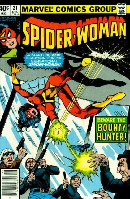 Spider-Woman 21 - Bounty Hunter - 40 Cents - Spider Woman - Guns - Thugs