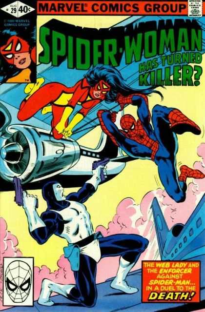 Spider-Woman 29 - Turned Killer - Web Lady - Enforcer - Spider-man - Duel To The Death - Bob McLeod, John Romita