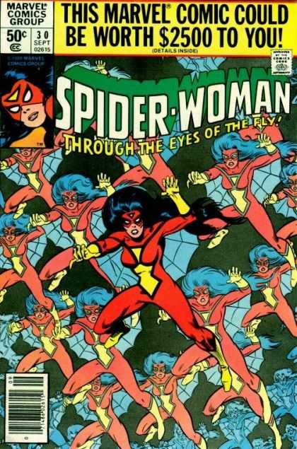 Spider-Woman 30 - Eyes - Marvel - Worth - Vision - Fly