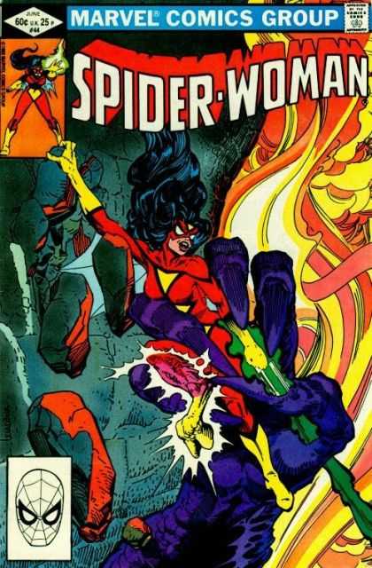 Spider-Woman 44 - Spiderwoman - Marvel - Claw - Explosion - Danger - Steve Leialoha