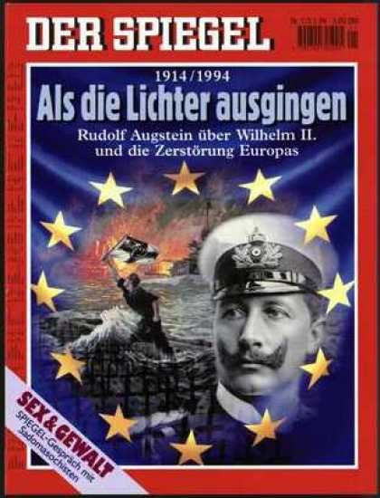 Spiegel - Der SPIEGEL 1/1994 -- Europ. Krï¿½ftemessen und der Beginn des Weltkriegs I