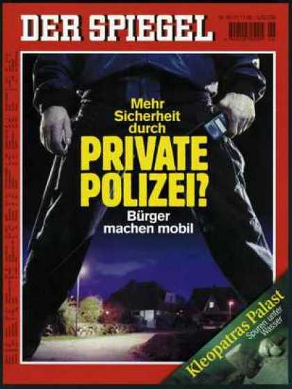 Spiegel - Der SPIEGEL 46/1996 -- Die Angst vor der Kriminalitï¿½t