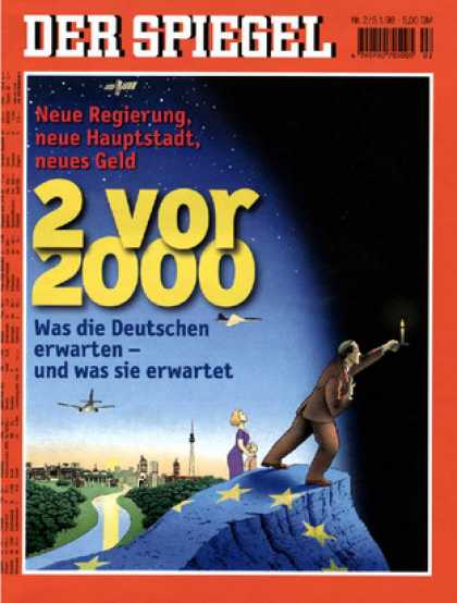 Spiegel - Der SPIEGEL 2/1998 -- Die Deutschen - pessimistisch ins Jahr 2000