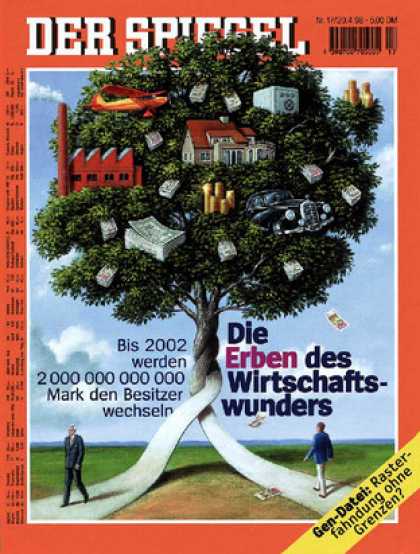 Spiegel - Der SPIEGEL 17/1998 -- Die Erben des deutschen Wirtschaftswunders