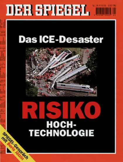 Spiegel - Der SPIEGEL 24/1998 -- Das ICE-Eisenbahnunglï¿½ck von Eschede