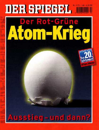 Spiegel - Der SPIEGEL 4/1999 -- Der verpatzte Atomausstieg