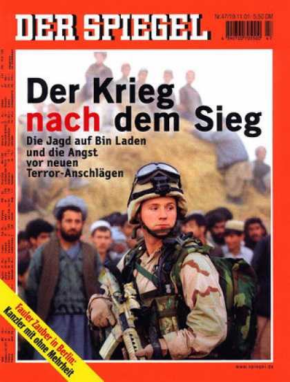 Spiegel - Der SPIEGEL 47/2001 -- Afghanistan: Nach dem Ende der Taliban eskaliert die Jagd