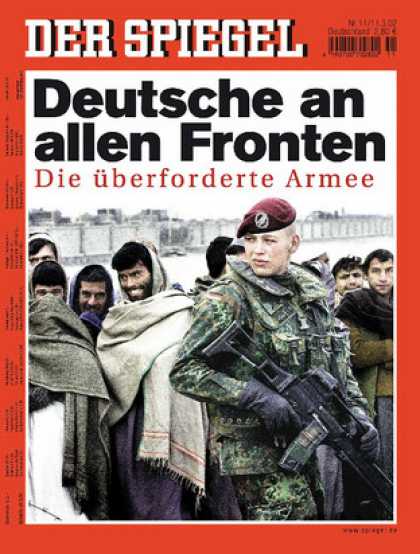 Spiegel - Der SPIEGEL 11/2002 -- Die gefï¿½hrlichen Einsï¿½tze der Bundeswehr weltweit