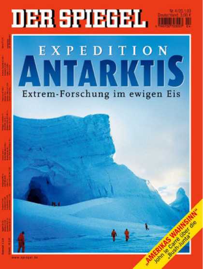 Spiegel - Der SPIEGEL 4/2003 -- Expedition zu deutschen Polarforschern am Ende der Welt