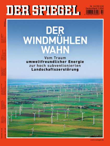 Spiegel - Der SPIEGEL 14/2004 -- Weiterer Windkraft-Ausbau wï¿½rde der Umwelt mehr schade