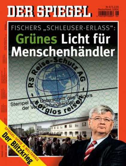 Spiegel - Der SPIEGEL 6/2005 -- Wie die Visapolitik des Auï¿½enministeriums den Menschenh