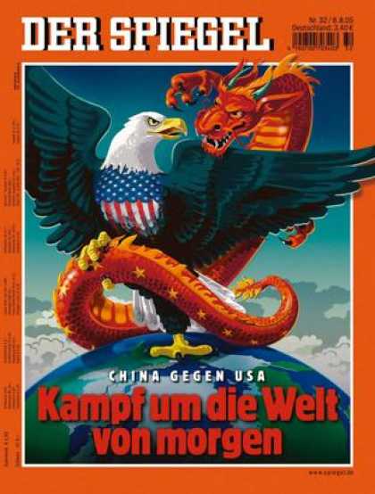Spiegel - Der SPIEGEL 32/2005 -- China und Amerika kï¿½mpfen um die globale Vorherrschaft
