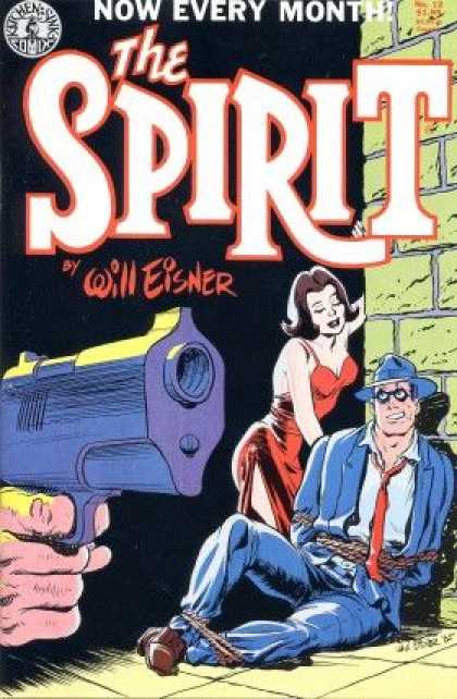 Spirit 12 - Kitchen Sink Comics - Will Eisner - Red Dress - Gun Barrel - Blue Jacket - Darwyn Cooke, Will Eisner