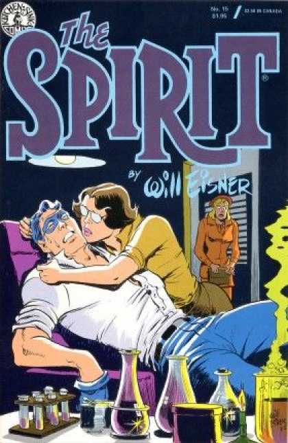 Spirit 15 - Man - Woman - Will Fisher - Chair - Smoke - Dave Stewart, Will Eisner