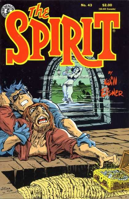 Spirit 43 - Mummy - Ghost - Diamonds - Fight - Two Men - Will Eisner