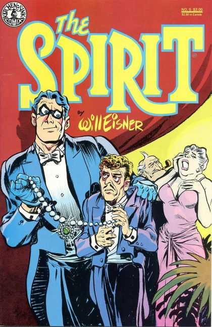 Spirit 5 - Will Eisner - Thief - Pearl Necklace - Sobbing Woman - Tuxedo - Darwyn Cooke, Will Eisner