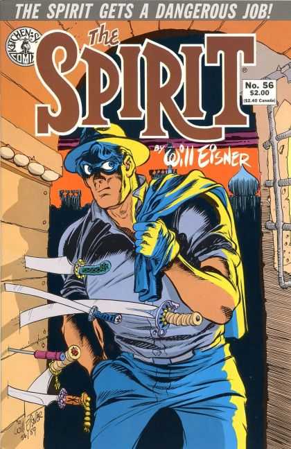 Spirit 56 - Dangerous Job - Will Eisner - Daggar - Sword - Theif - Will Eisner