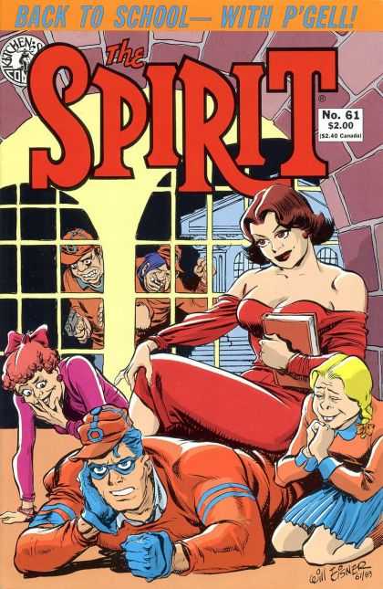 Spirit 61 - Pgell - Back To School - Woman - Book - Window - Will Eisner