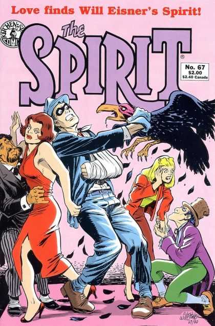 Spirit 67 - Will Eisner - No 67 - Crow - Sling - Proposal - Will Eisner
