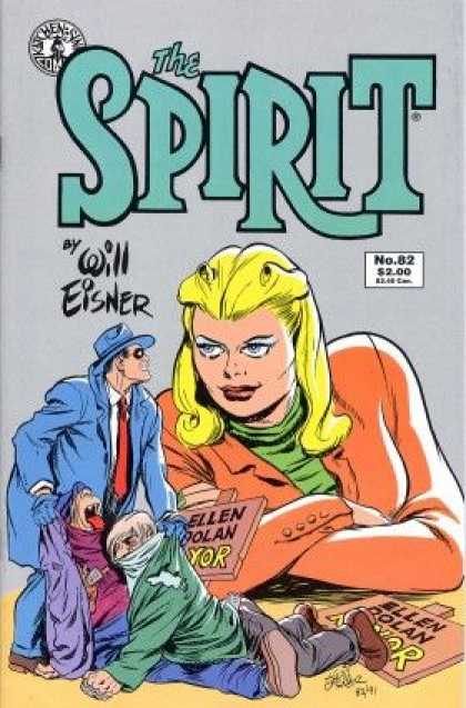 Spirit 82 - The Spirit - Will Eisner - Ellen Dolan - Blue Hat - Green Jacket - Will Eisner