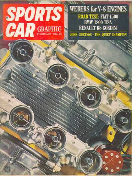 Sports Car Graphic - February 1965