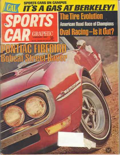 Sports Car Graphic - February 1968