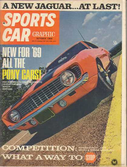 Sports Car Graphic - October 1968