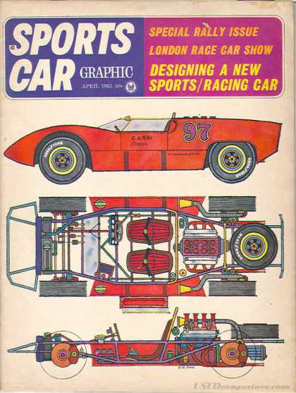 Sports Car Graphic - April 1965