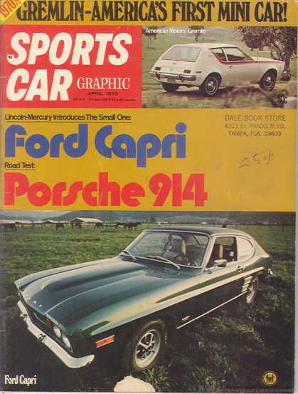 Sports Car Graphic - April 1970