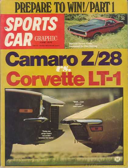 Sports Car Graphic - June 1970