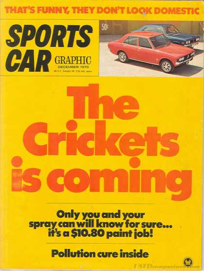 Sports Car Graphic - December 1970