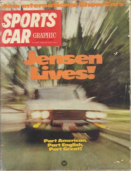 Sports Car Graphic - January 1971
