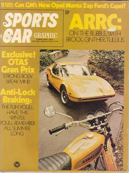 Sports Car Graphic - February 1971