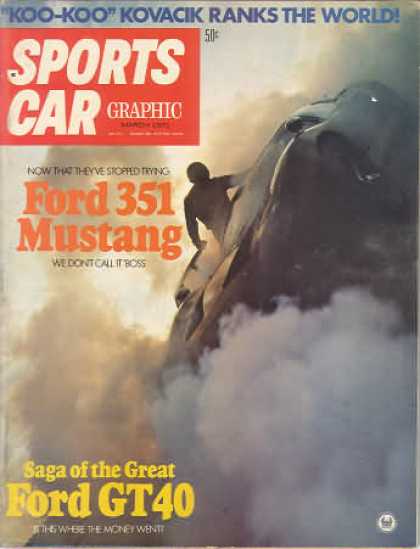 Sports Car Graphic - March 1971
