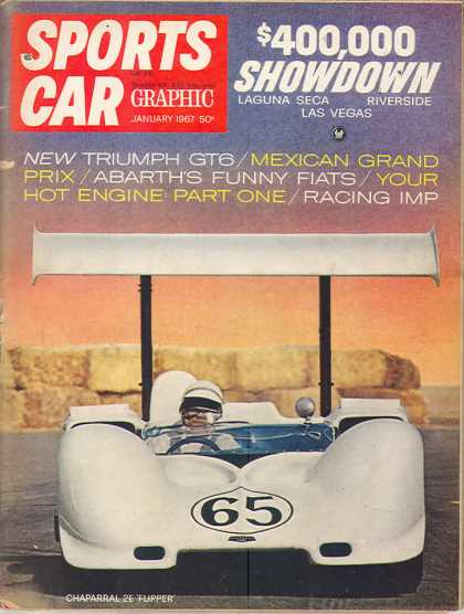 Sports Car Graphic - January 1967