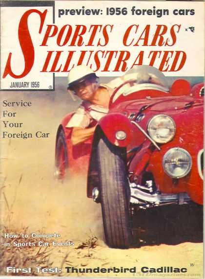 Sports Car Illustrated - January 1956
