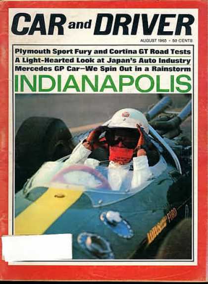 Sports Car Illustrated - August 1965
