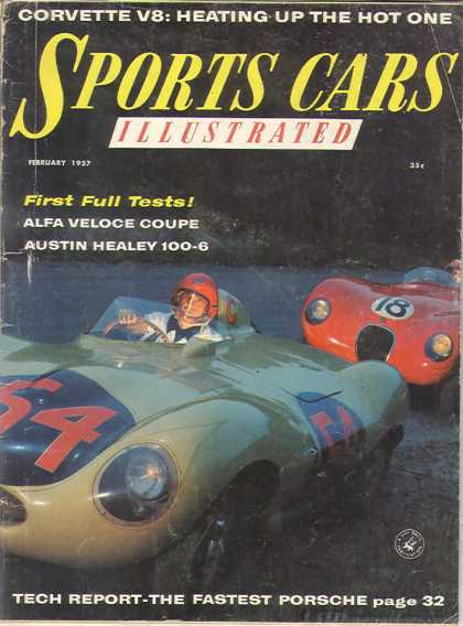 Sports Car Illustrated - February 1957
