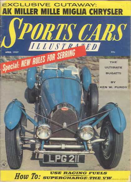 Sports Car Illustrated - April 1957