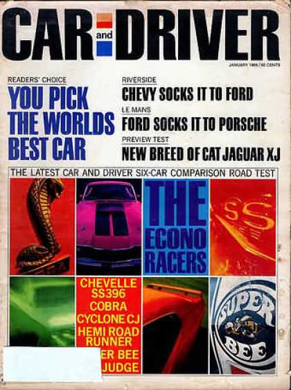 Sports Car Illustrated - January 1969