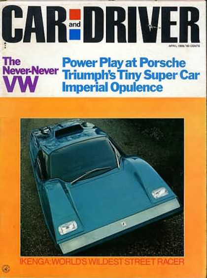 Sports Car Illustrated - April 1969