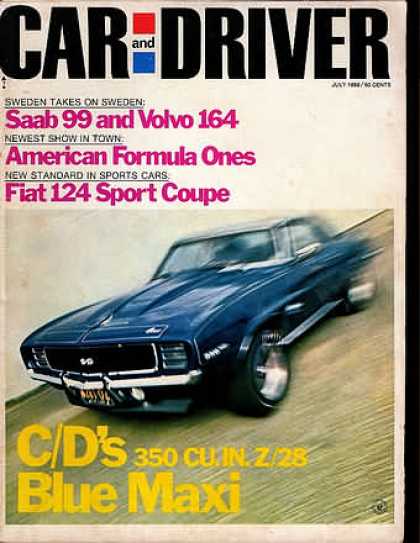 Sports Car Illustrated - July 1969