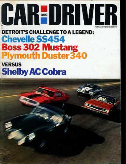 Sports Car Illustrated - February 1970