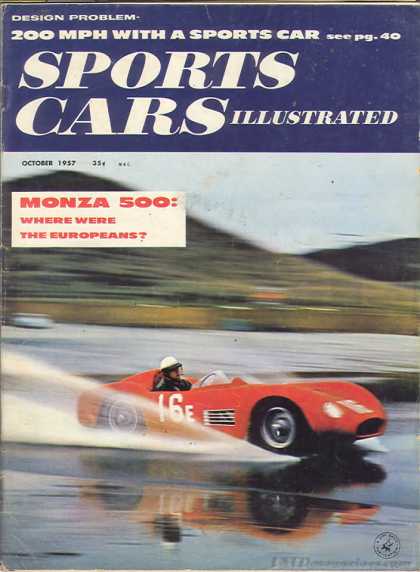 Sports Car Illustrated - October 1957