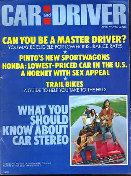 Sports Car Illustrated - April 1972