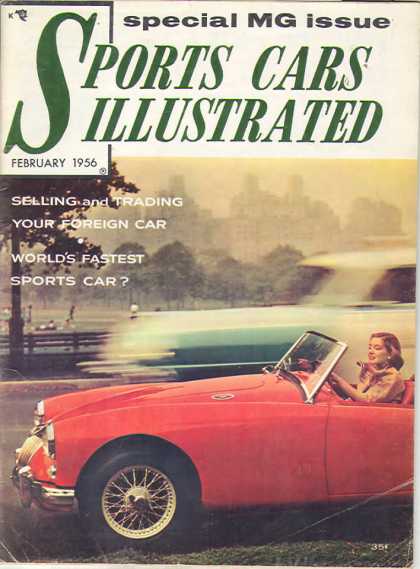 Sports Car Illustrated - February 1956