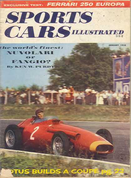 Sports Car Illustrated - January 1958