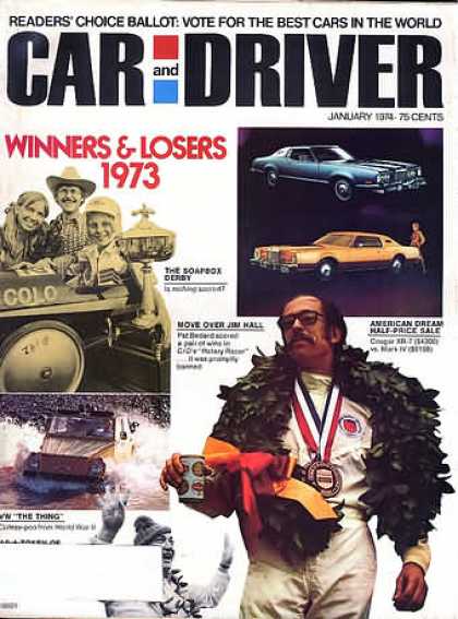 Sports Car Illustrated - January 1974